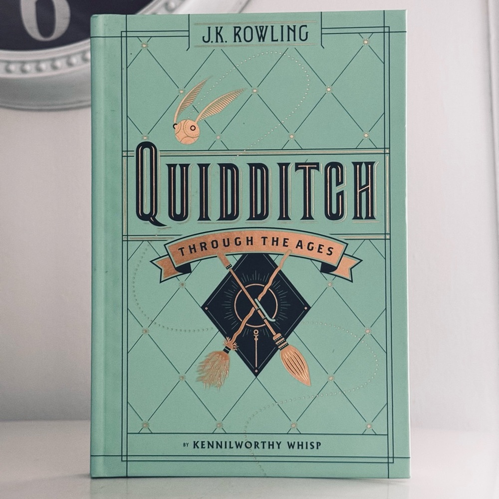 Jk Rowling Quidditch Through the Ages Hardcover Book, by Kennilworthy Whisp